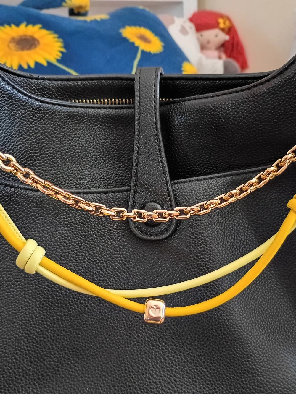 Kate Spade Mixed Material Swag Chain